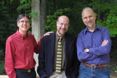photo of Peter Torpey, Mike DeLuzio and Cy Edmunds